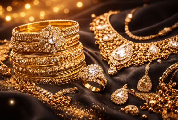 الذهب والمجوهرات