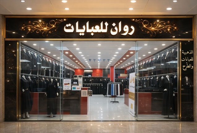 غرفة روان للعبايات